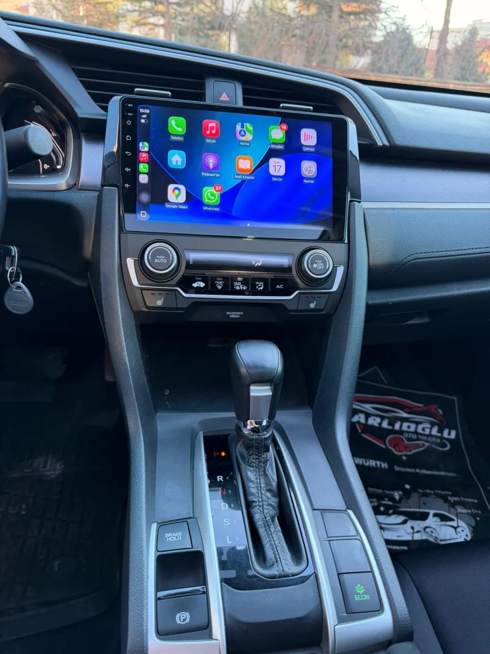 BAKIMLI DEĞİŞENSİZ DÜŞÜK KM HASAR KAYITLI HONDA CİVİC — 16
