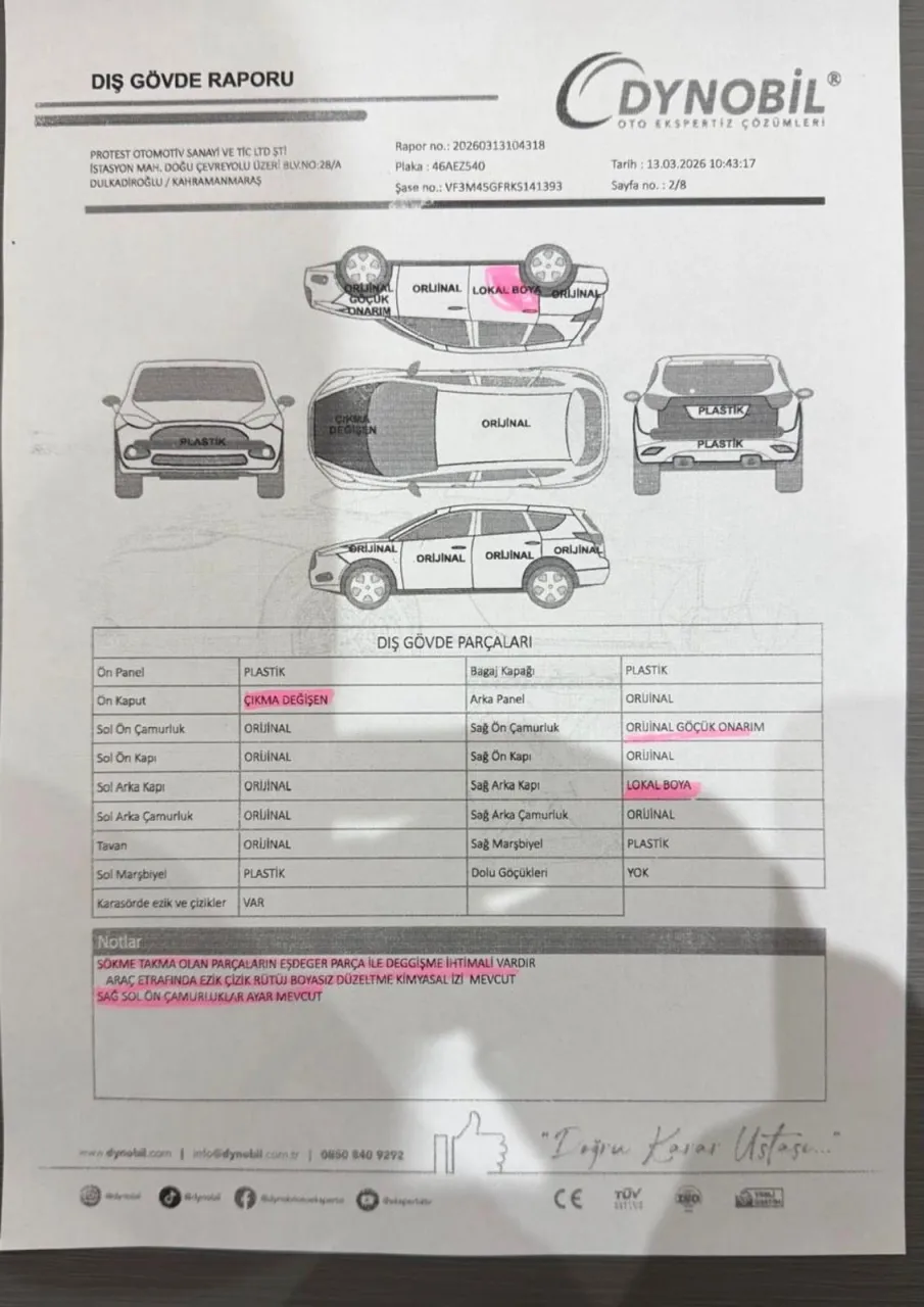 PEUGEOUT 3008 BAKIMLI TEMİZ HASAR KAYITLI — 18