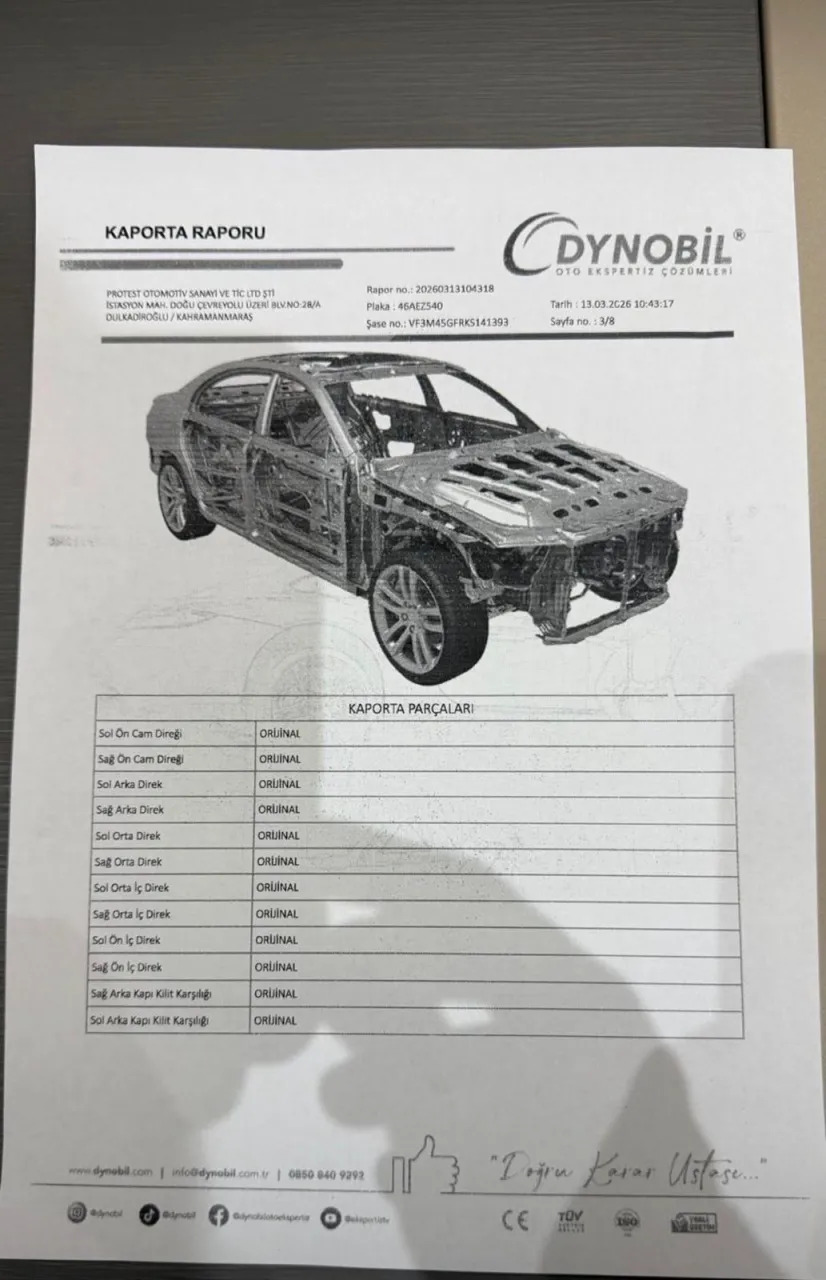 PEUGEOUT 3008 BAKIMLI TEMİZ HASAR KAYITLI — 15